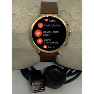 Fossil Gen 4 Authentic Digital Dial Smart Watch Custom Band FTW6016 ZA334